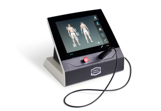 Enraf-Nonius proudly introduces the Endolaser HP,  high power laser device.